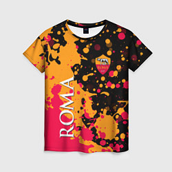 Женская футболка Roma Краска