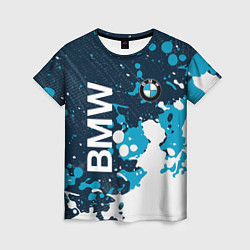 Женская футболка Bmw Краска