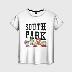 Футболка женская South park кострёр, цвет: 3D-принт