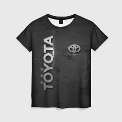 Женская футболка Toyota cracks