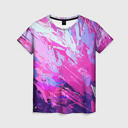 Женская футболка Фиолетовые оттенки