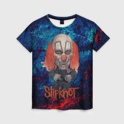 Футболка женская Clown Slipknot, цвет: 3D-принт