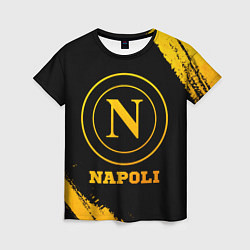 Футболка женская Napoli - gold gradient, цвет: 3D-принт