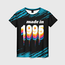 Женская футболка Made in 1995: liquid art