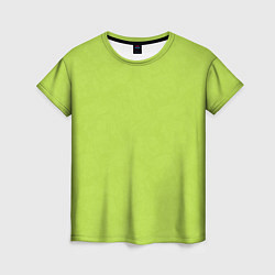 Женская футболка Текстурированный ярко зеленый салатовый