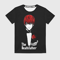 Футболка женская Кира аниме - Смертный отец, цвет: 3D-принт