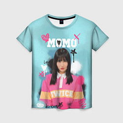 Футболка женская K - pop Momo, цвет: 3D-принт