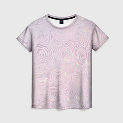 Женская футболка Голограмма в стиле Уильяма Морриса