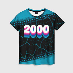 Женская футболка Made in 2000: vintage art