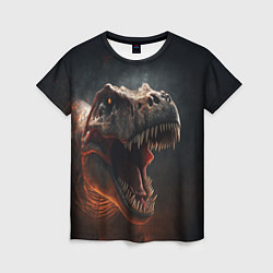 Футболка женская The big dinosaur, цвет: 3D-принт