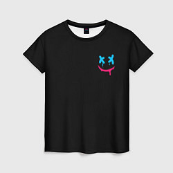Женская футболка Рисунок в стиле граффити Smile