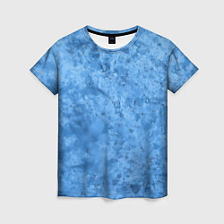 Женская футболка Синий камень