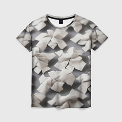 Женская футболка Узоры оригами