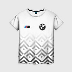 Женская футболка BMW m power - белый
