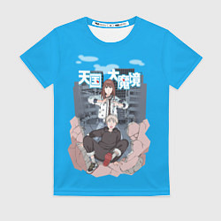 Женская футболка Кируко и Мару - Великая небесная стена