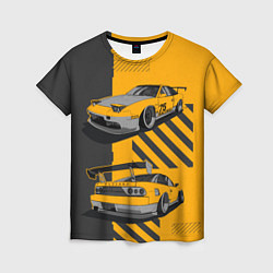 Футболка женская Nissan 180sx art, цвет: 3D-принт