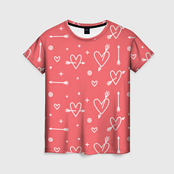 Женская футболка Love is love