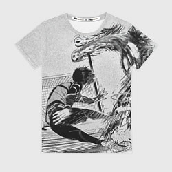 Футболка женская Blue Lock: Синяя Тюрьма, цвет: 3D-принт