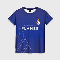 Женская футболка Форма Copenhagen Flames
