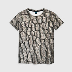 Женская футболка Кора дерева
