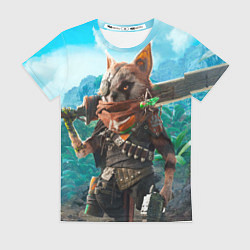 Футболка женская Biomutant, цвет: 3D-принт