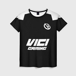 Футболка женская Форма Vici Gaming black, цвет: 3D-принт
