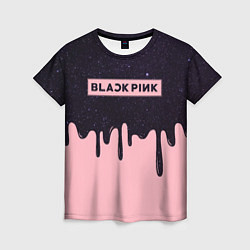 Женская футболка Blackpink - oil space