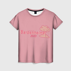 Футболка женская Barbenheimer PINK EDITION, цвет: 3D-принт