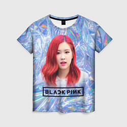 Футболка женская Blackpink Rose, цвет: 3D-принт