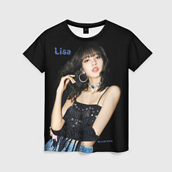 Женская футболка Blackpink Lisa in jeans