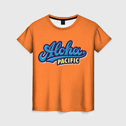 Футболка женская Aloha Pacific, цвет: 3D-принт
