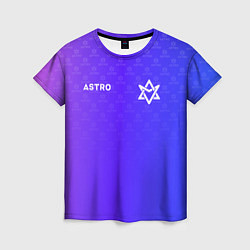 Женская футболка Astro pattern