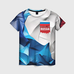 Футболка женская Made in Russia, цвет: 3D-принт