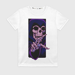 Футболка женская Skeleton Invites, цвет: 3D-принт