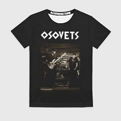Футболка женская Osovets metal band, цвет: 3D-принт