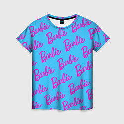 Женская футболка Barbie pattern