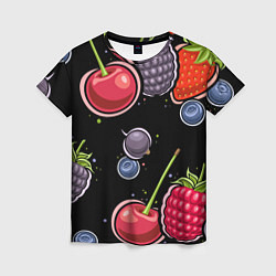 Женская футболка Плоды и ягоды