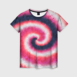 Женская футболка Tie-Dye дизайн