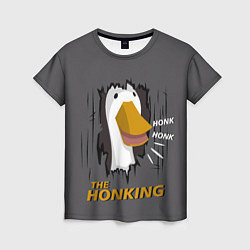 Женская футболка The honking