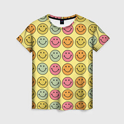 Женская футболка Smiley