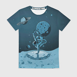 Женская футболка Космический брейк