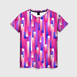 Женская футболка Градиентные прямоугольники