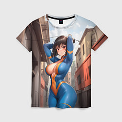 Футболка женская Girl anime Fallout, цвет: 3D-принт