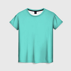 Женская футболка Цвет Тиффани