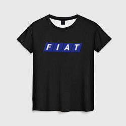 Женская футболка Fiat sport auto
