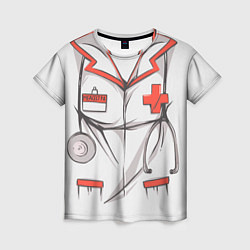 Женская футболка Костюм медсестрички