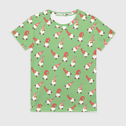 Женская футболка Гномы бородачи