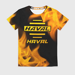 Футболка женская Haval - gold gradient, цвет: 3D-принт