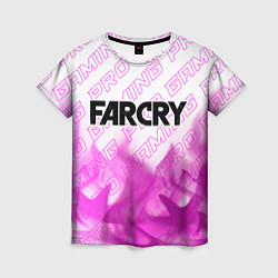 Футболка женская Far Cry pro gaming посередине, цвет: 3D-принт