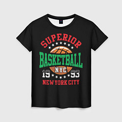 Женская футболка Superior basketball